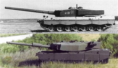 Abrams and Leopard 2 comparison